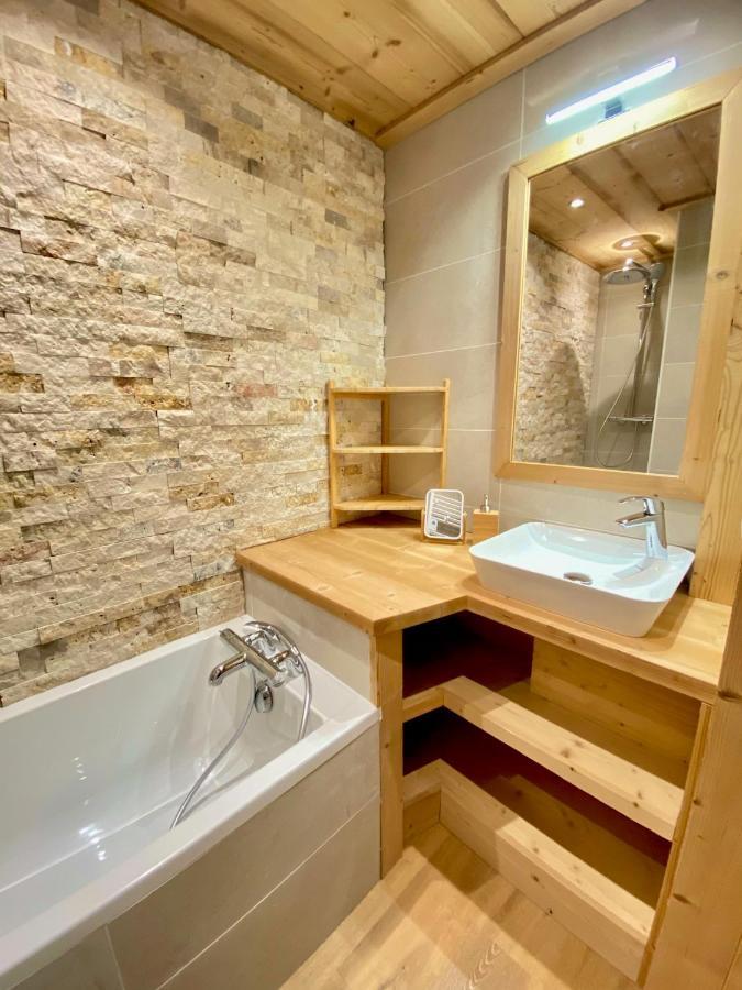 Le Janus, Pied Des Pistes, 2 Garages, Terrasse Avec Sauna Montgenèvre Exterior foto